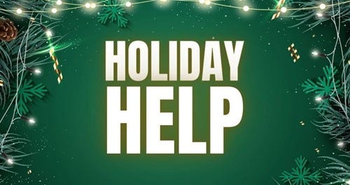 Holiday Help